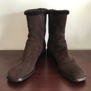 Ann Taylor | Brown Suede Boots 6